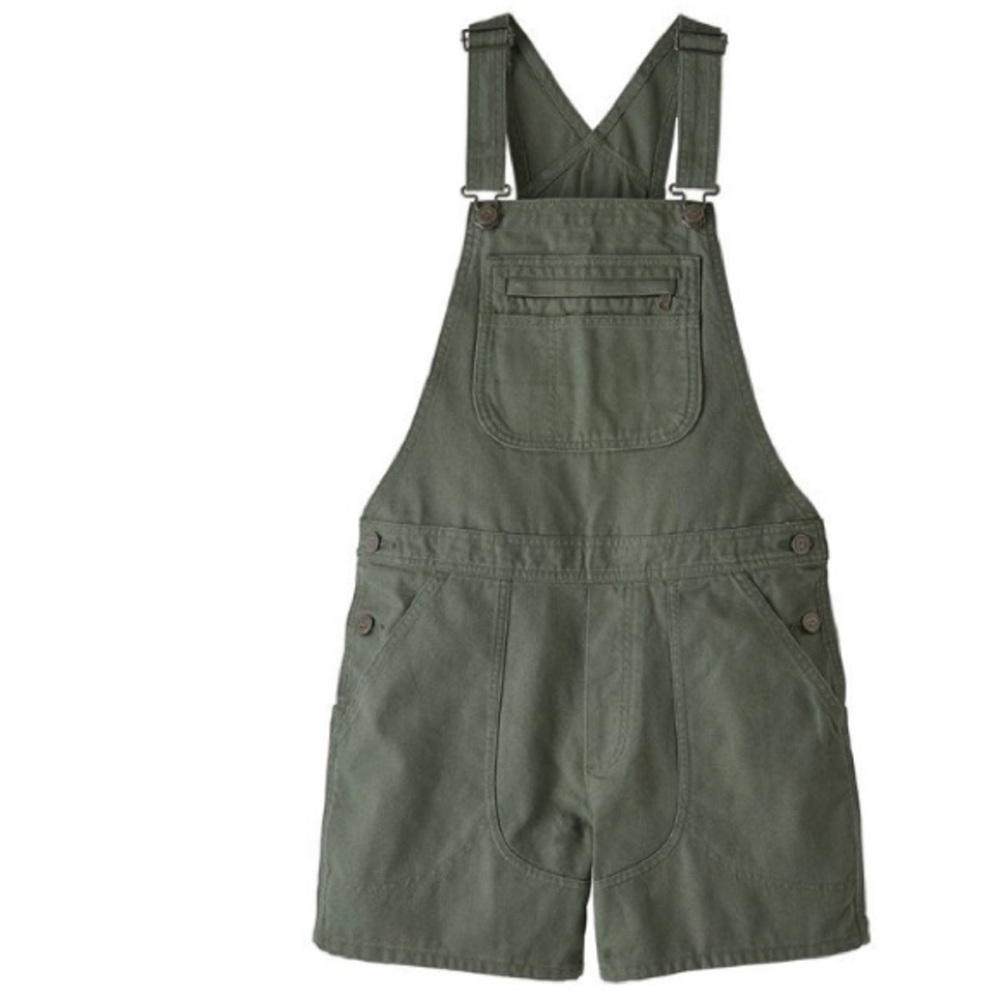 Patagonia XL Stand Up Overalls in Kale Green